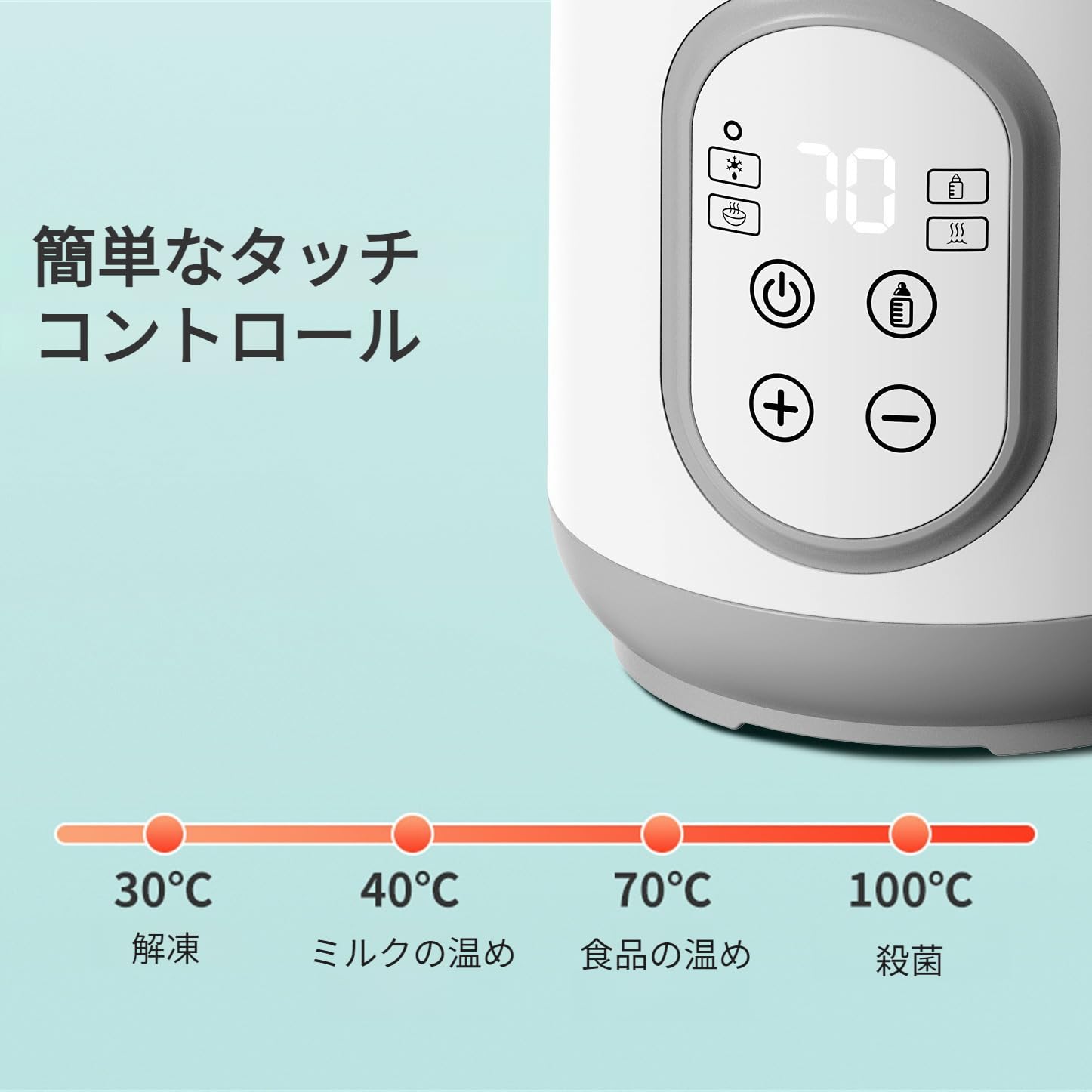 Amazon.co.jp: 調乳ポット 電気ケトル 電気ポット 温度調節 保温機能