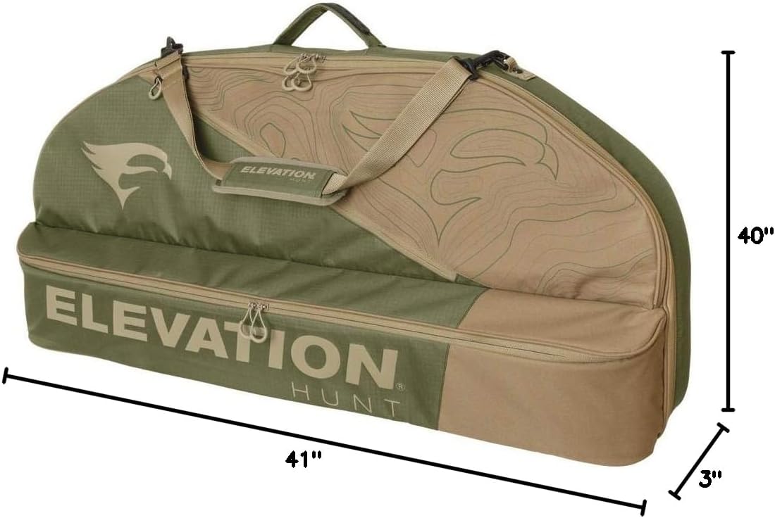Elevation Hunt V1 TOPO Bow CASE Olive/TAN 40 in.