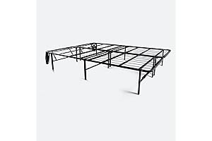 Purple Bed Frame: Rest Easy on a Queen-Sized Haven