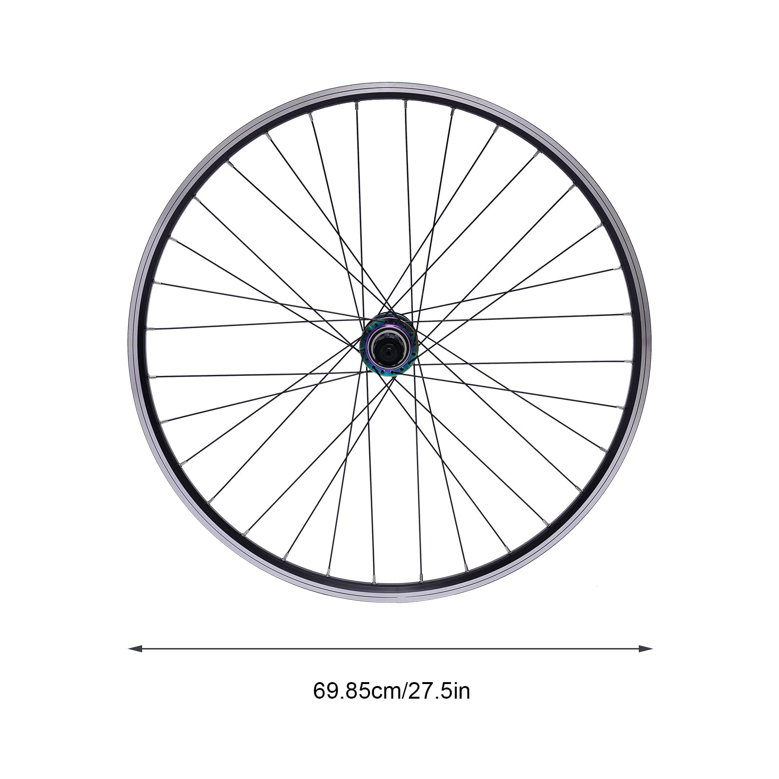 Amazon | マウンテンバイクホイールセット 27.5インチ アルミニウム