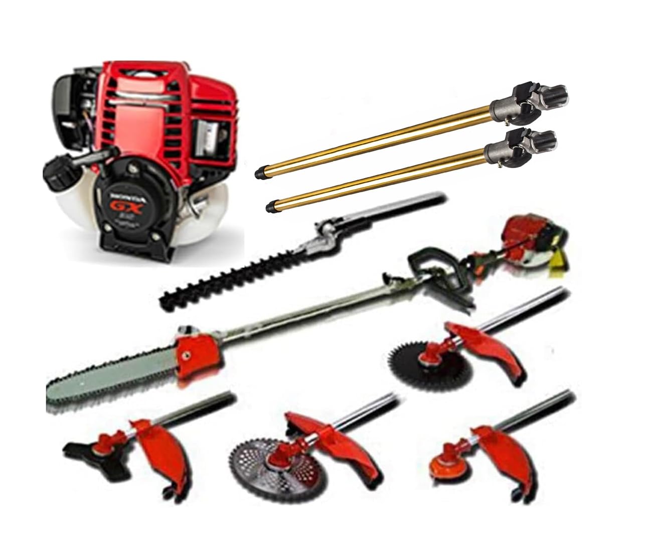 Amazon.com : GX35 Lawn Mower Multi-Function Brush Cutter