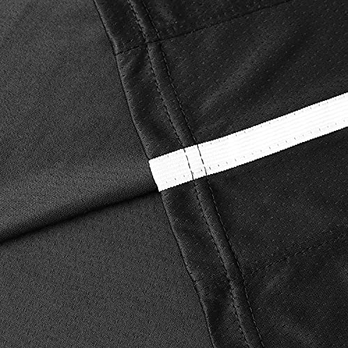 Mesospero Blank Basketball Jersey, Men's Mesh Athletic Sports Shirts Black Yellow White S-3Xl (Black, Medium) #TOP5