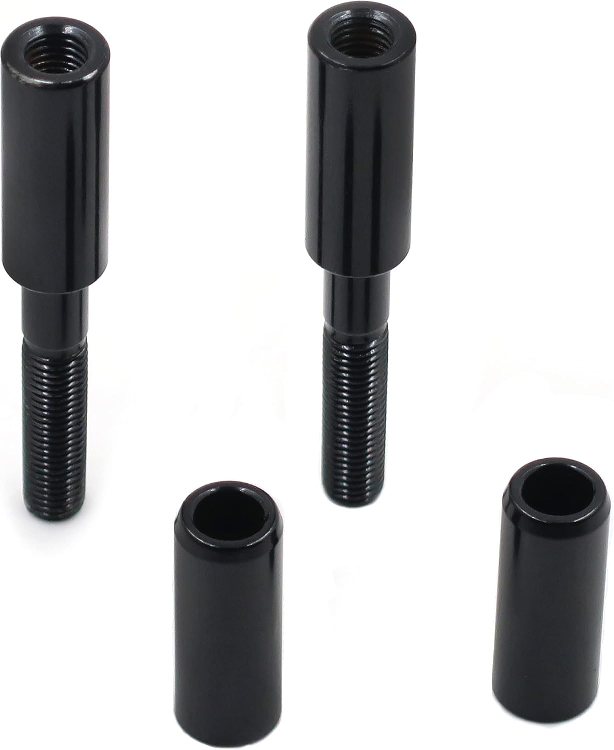 HTTMT MT387001 Black 2 Inches Mirror Extensions Kit