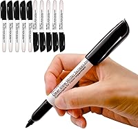 Vista 9 de Punta bala de 0.047 pulgadas, paquete de 15, tinta negra a base de agua) Clear-View Writer Bold Writer, herramienta de escritura de baja visión