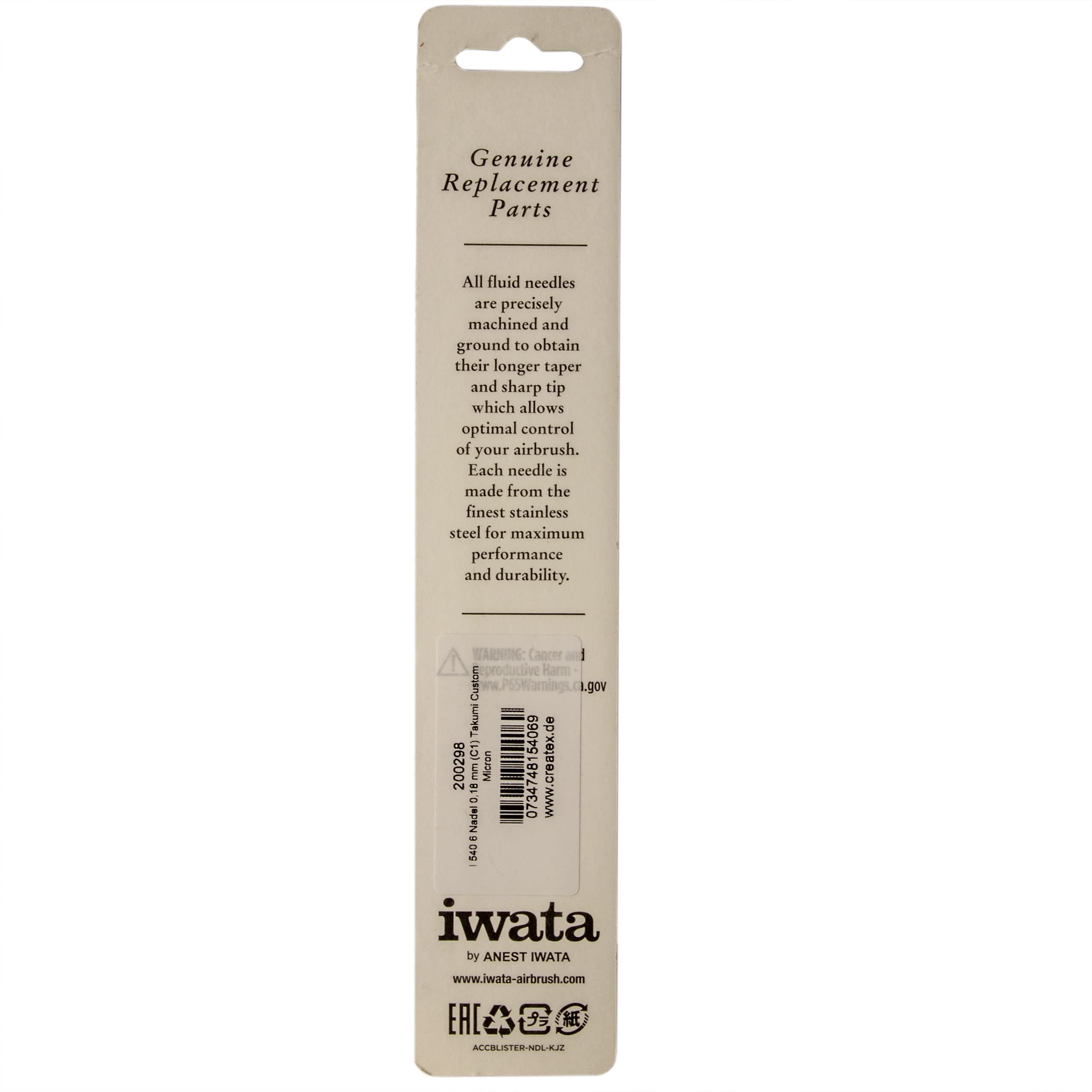 IWATA I 540 6 Needle 0.18 mm (C1) (Takumi Custom Micron) - Image 2