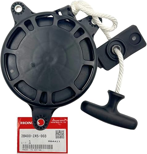 Miniatura 8 de KINDZA Arrancador de retroceso genuino 28400-Z5T-306ZB para Honda EB4000X EB5000X EB65000X EM4000sx EM5000sxk3 EM5000sxk2 generadores OEM