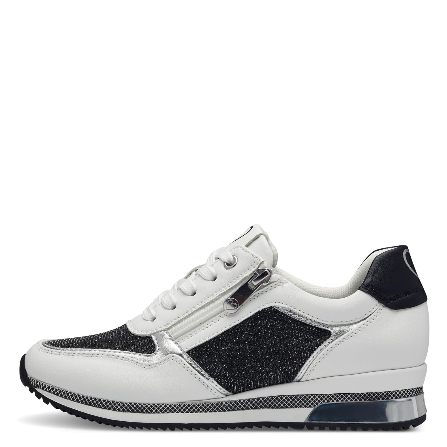 MARCO TOZZI Donna Sneaker Morbida Soletta Feel Me Estraibile Pelle Morbida Fodera Interna Vegano Moderno