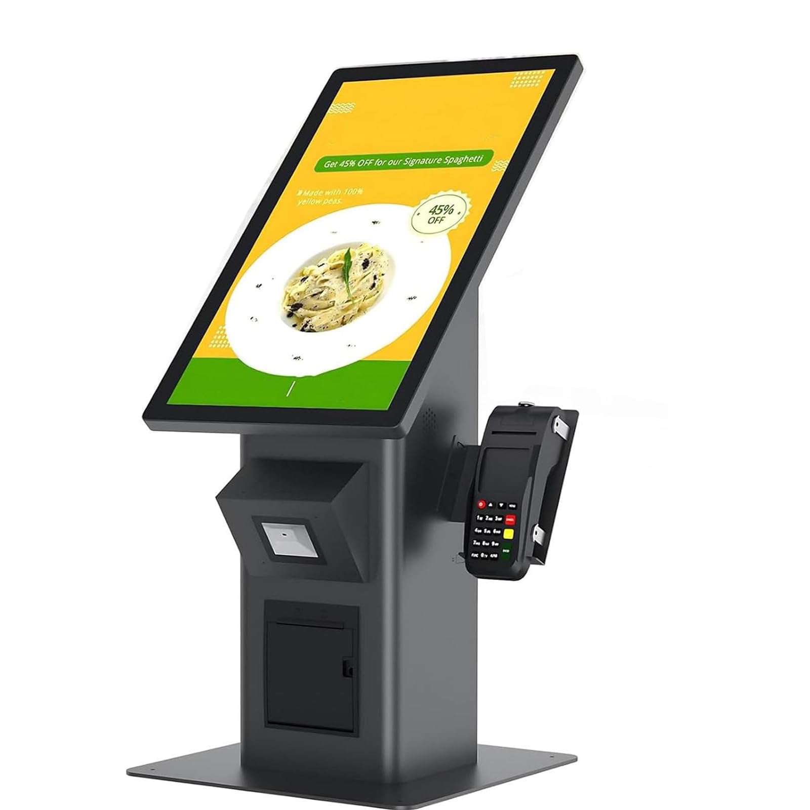 PixCy Quiosco De Autoservicio con Pantalla Táctil,Pantalla De 21.5 Pulgadas