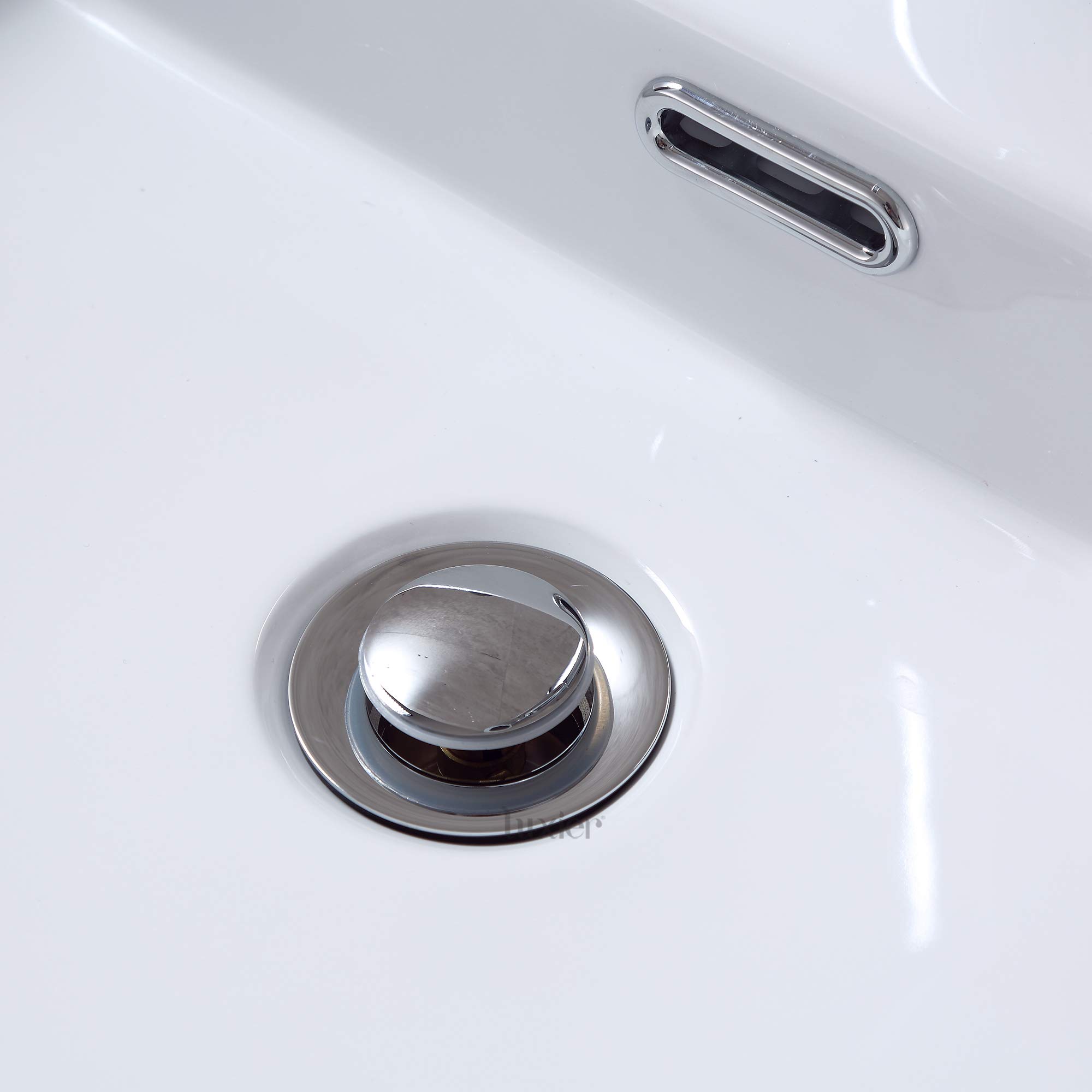 Luxier Korek spustowy do umywalki lub baterii łazienkowej DS04-TC 1 1/2" chrom