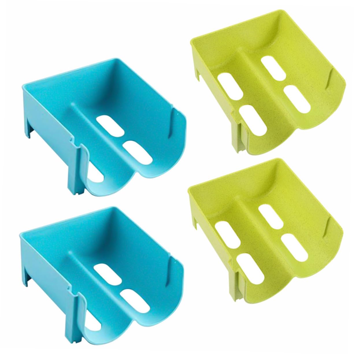 HOLIDYOYO Water Bottle Holder Design Stackable Racks Refrigerator Storage Containers Sturdy No Burrs for Home