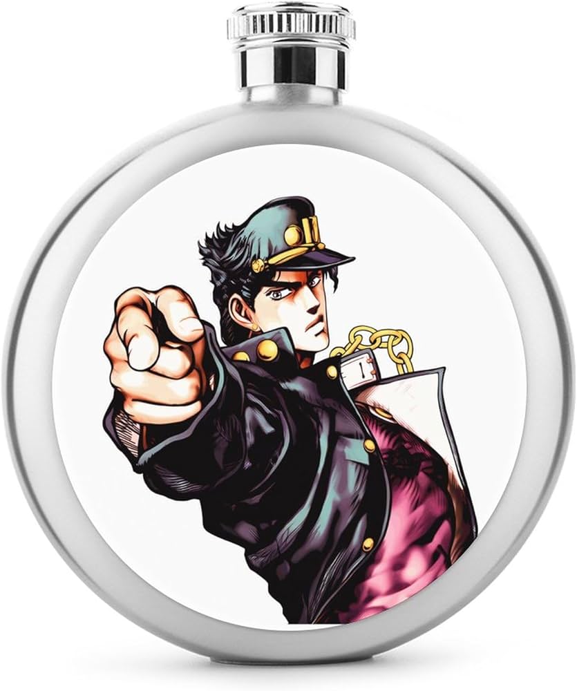 Amazon.co.jp: ジョジョの奇妙な冒険 スキットル フラスコ 清酒ボトル