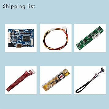 VSDISPLAY H/D Controller Board for 12.1 Inch 1024x768 LCD Screen