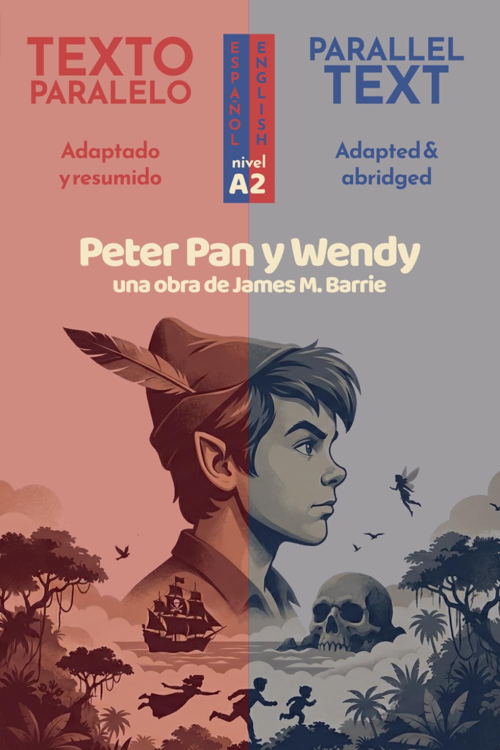 Peter Pan y Wendy: Edición Bilingüe Paralela (Español – Inglés): James Matthew Barrie. Spanish Graded Reader, adapted and abridged for Level A2 (CEFR) (Parallel Texts in Spanish · Level A2)