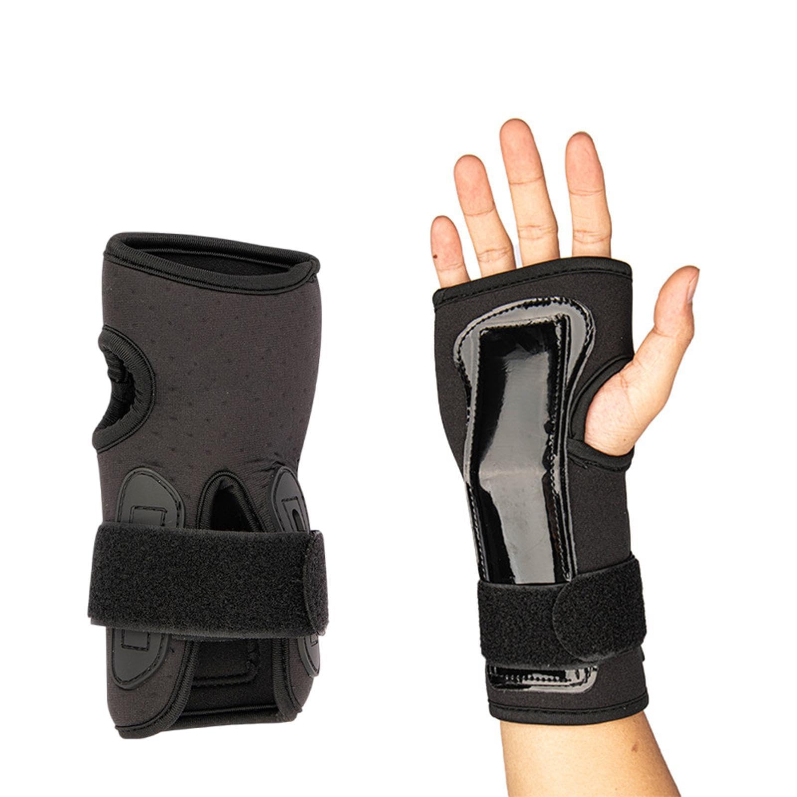 Protezioni per I Polsi per Snowboard con Stecche, Comodo Supporto per Il Polso in Neoprene con Assorbimento degli Urti per Adulti, per attività all