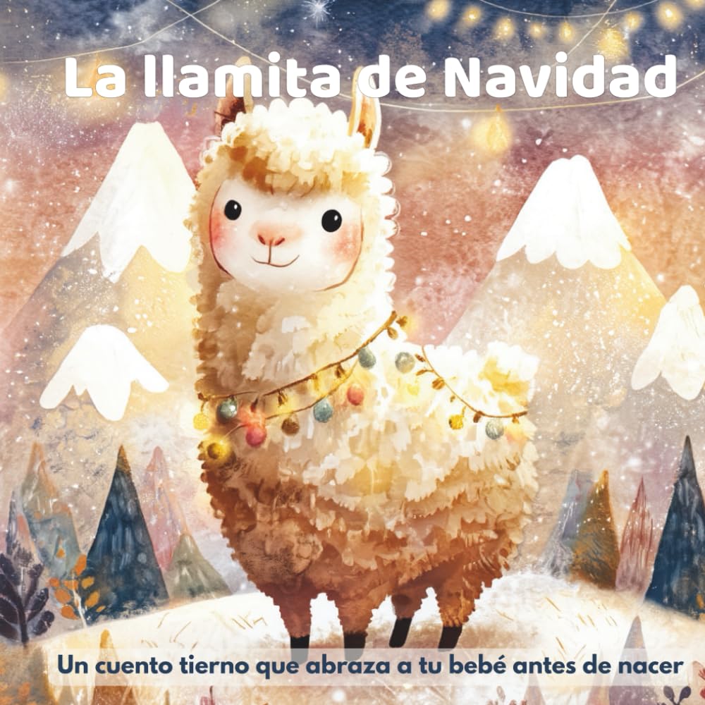 La llamita de navidad: Un cuento para mamás embarazadas y bebés