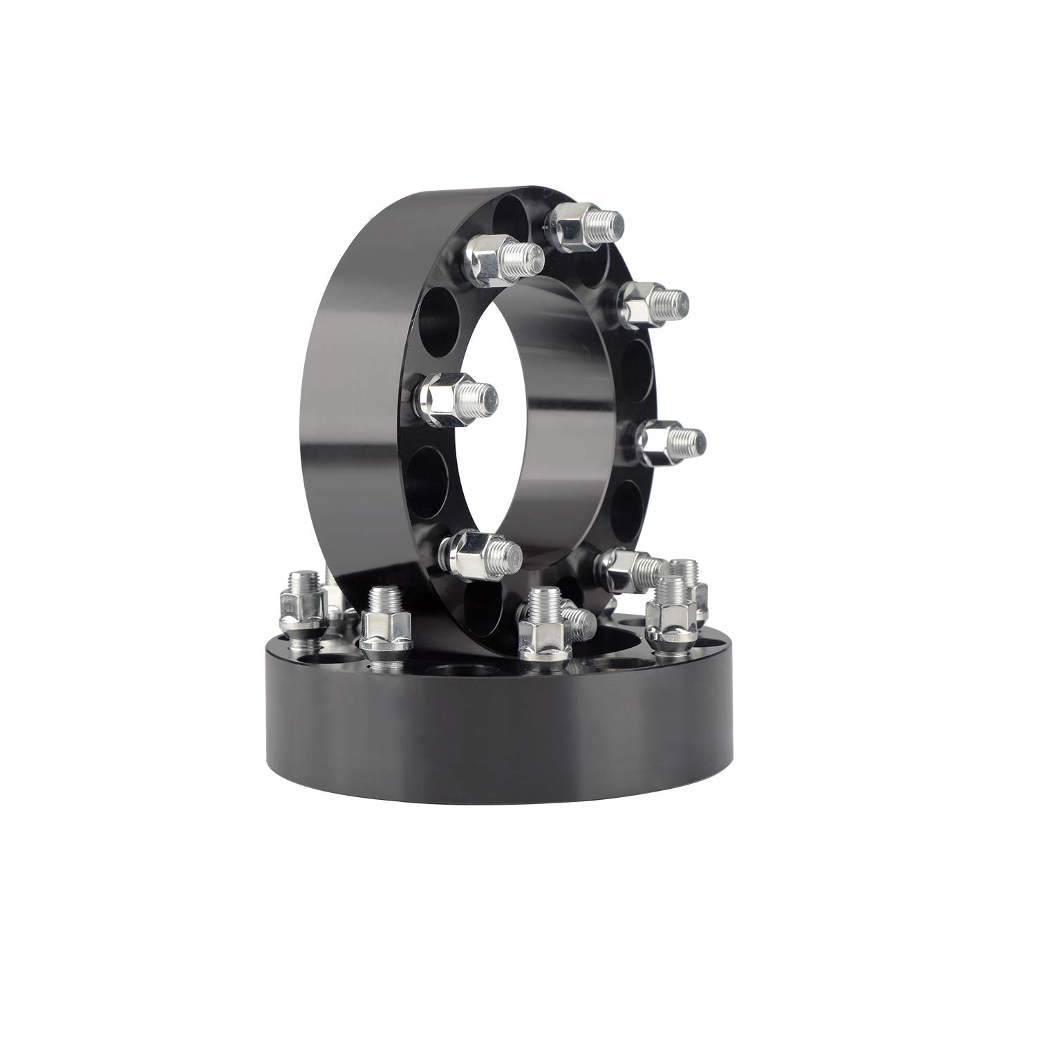 EOTH 2 pcs 8x170 Wheel Spacers for f250/350/Excursion/F-250 Super Duty/F-350 Super Duty, 2 Inch 8x170 Wheel spacers 125mm Hub Core with 14x1.5 Studs