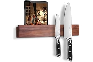 Acacia Wood Magnetic Knife Strip: A Sleek and Powerful Knife Organizer