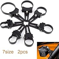 Vista 3 de Soporte de montaje en rodillo para 1.25 Gorgeri Kit de soporte de montaje de barra de luz LED de 1 "-3" Tubo de aluminio/Barra de rollo Soporte