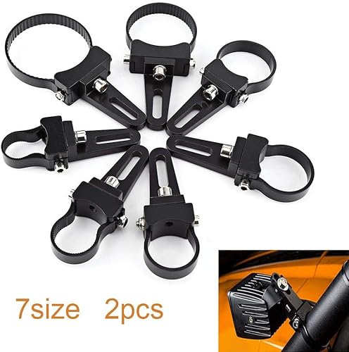 Miniatura 3 de Soporte de montaje en rodillo para 1.25 Gorgeri Kit de soporte de montaje de barra de luz LED de 1 "-3" Tubo de aluminioBarra de rollo Soporte de