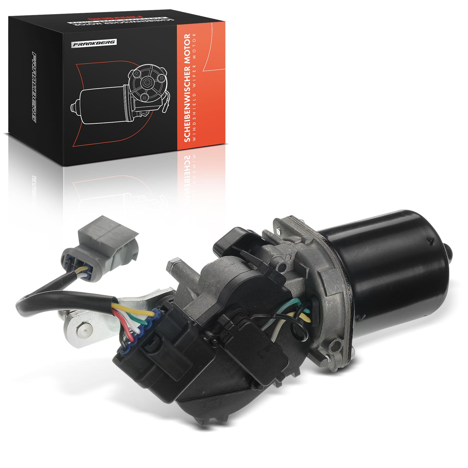 Frankberg Moteur d'essuie-glace 7701207956 | Compatible avec: Wischermotor für Kasten SB0 1 2 LB0 1 2 II LU1 2 7701207956