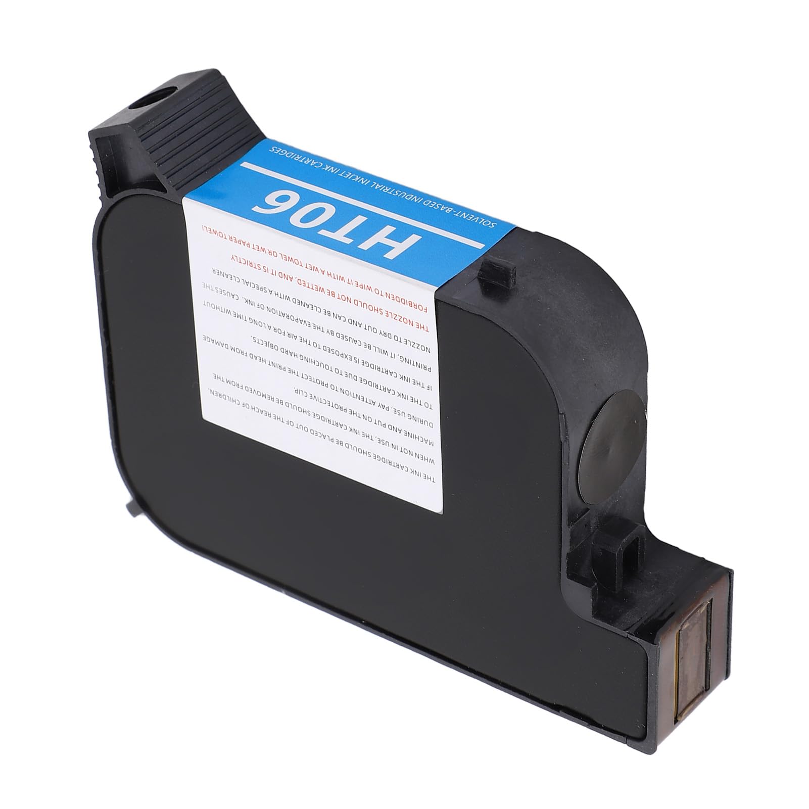 Ausla 42 Ml Schwarze Tintenpatrone, Hohe Effizienz und Schnelles Trocknen, für SC12 SC12T CP12 CP12W SC12KJ 12,7 Mm Handheld-Tintenstrahldrucker, Ersatz-Tintenpatrone