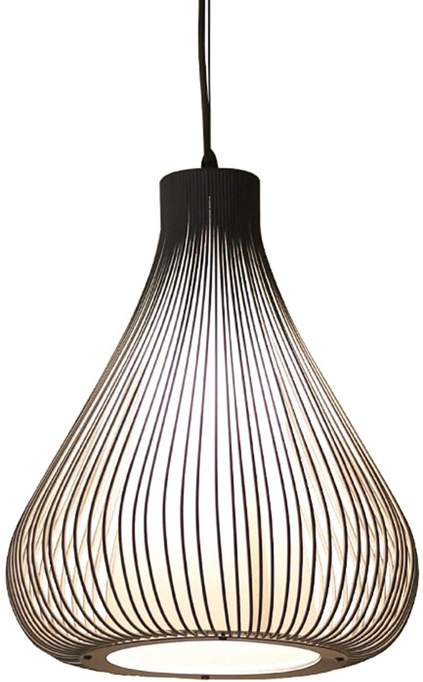 Lumière chaude style industriel nordique avec suspension en fer forgé Chaners
