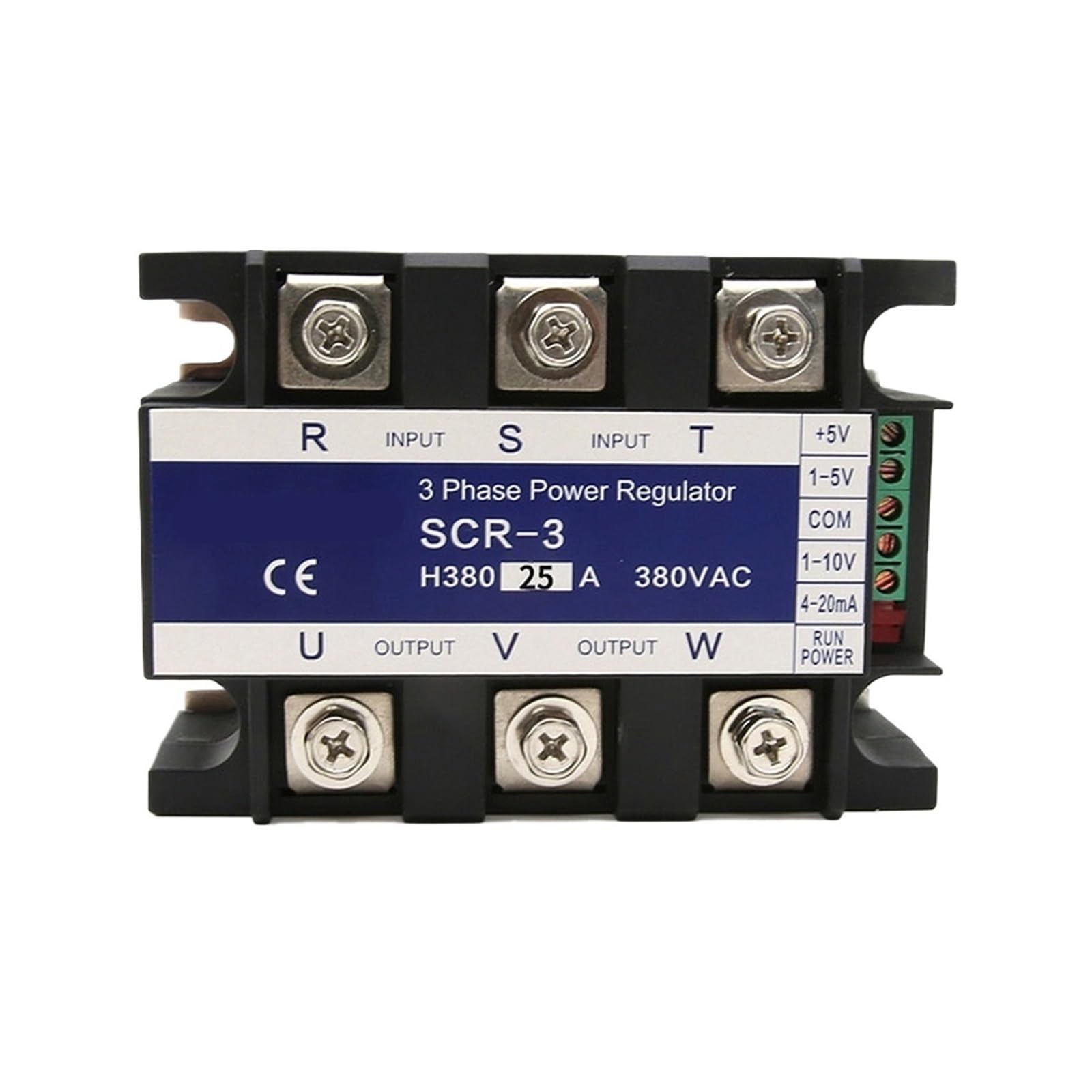 ZVQYSGIW Three-Phase Voltage Regulator Module10A 25A 40A 60A 80A 100A 120A 200A Voltage Regulator Thyristor Solid State Relay Dimming(200A)
