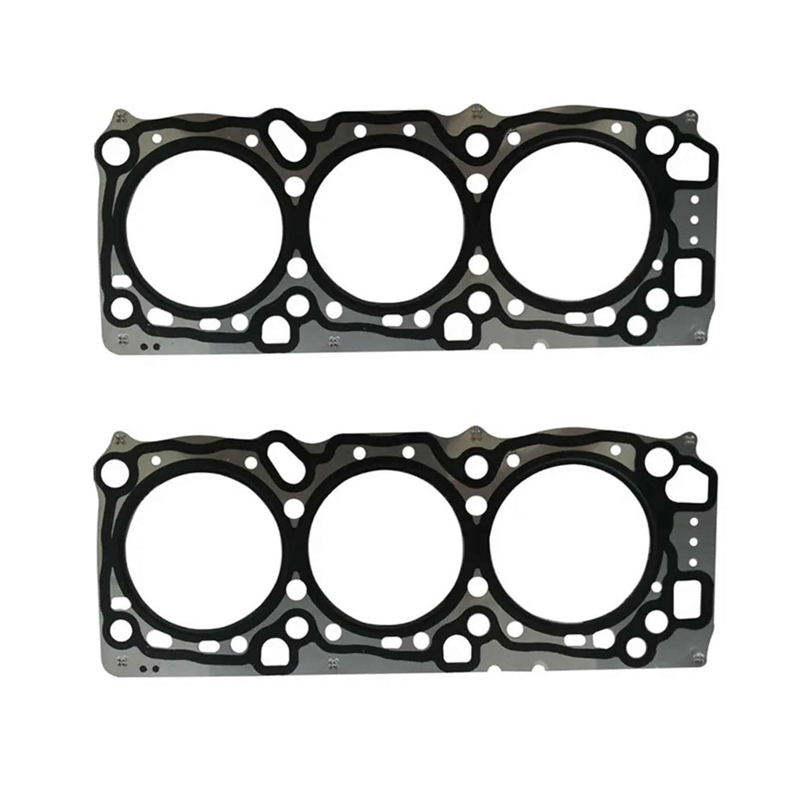 Compatibile con 6G72 K96W 2 Pezzi Guarnizione Testata Cilindro in Metallo Accessori Motore Guarnizione Motore MD320044
