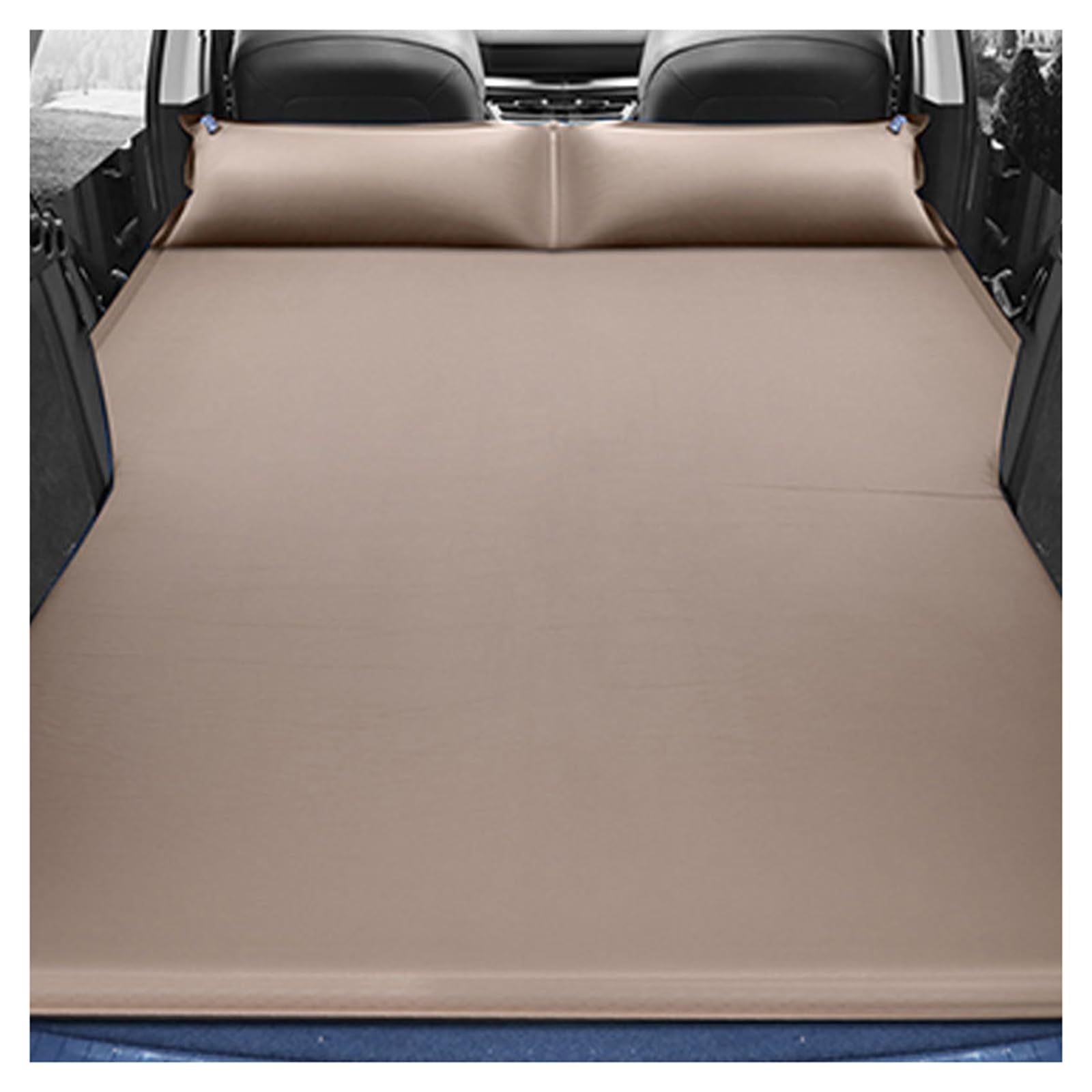QYETRGF Automatic Inflatable Car Mattress, for Ford Kuga (CX482) Titanium/X/St Line 2019-2026 Thickened Suede Trunk Sleeping Mat Foldable Travel Camping Airbed,C