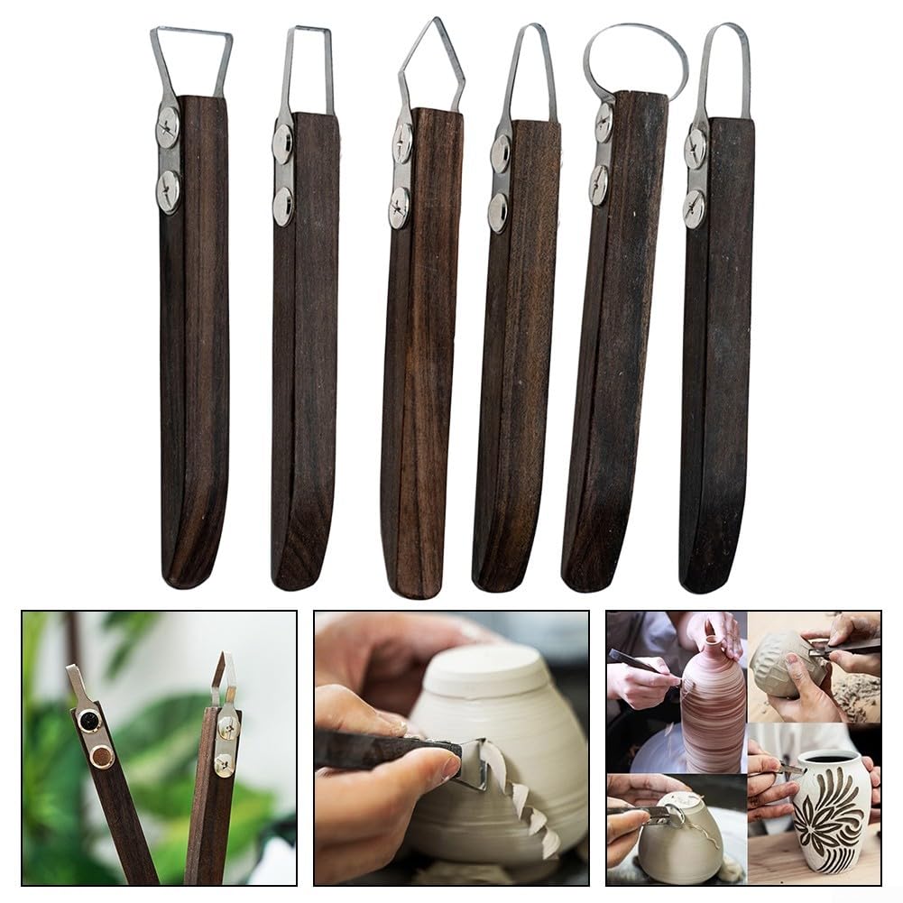 Keramik-Schaber-Werkzeug-Set mit austauschbarem Schneidkopf(6PCS)