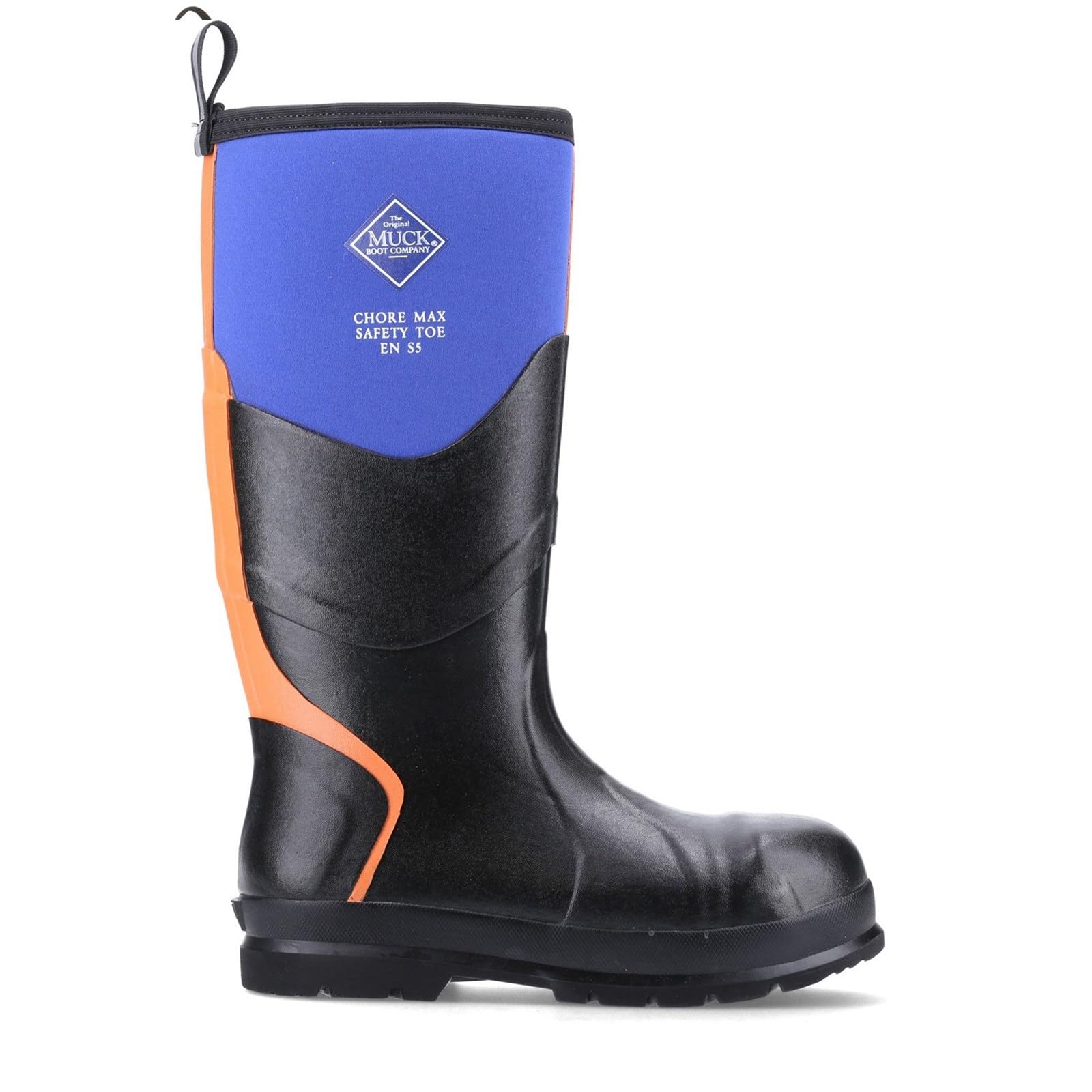 Muck Boots Chore Max S5 Safety Wellington Blue/orange from B&Q