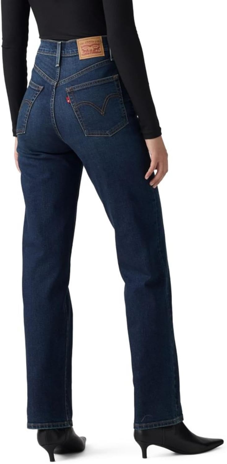 Levi’s Womens Ribcage Straight Full Length Jeans