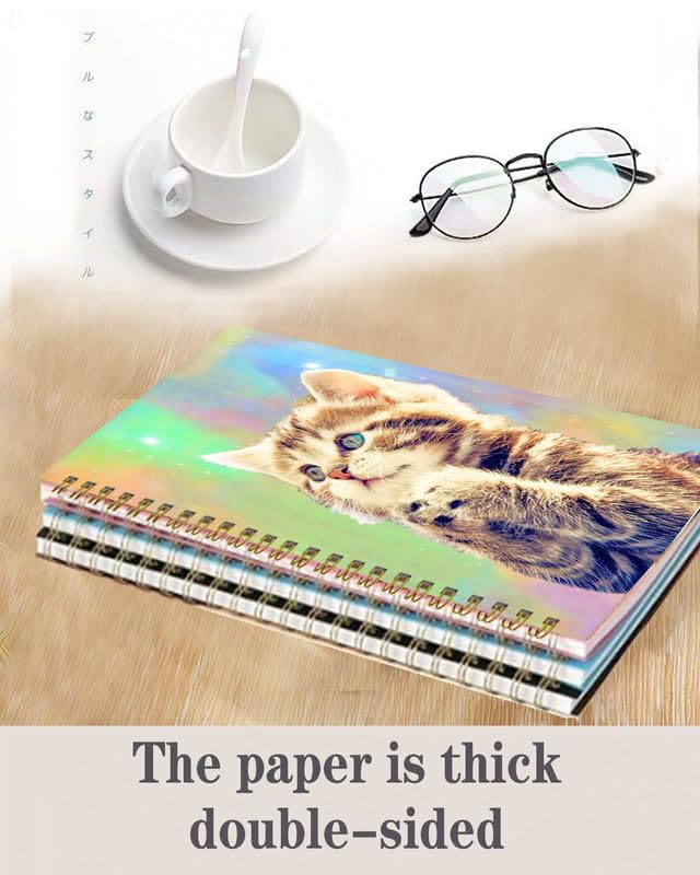 Notebook For Girls Spiral Journal Notebook A5 Hardcover - 6x8.3 Inch ...