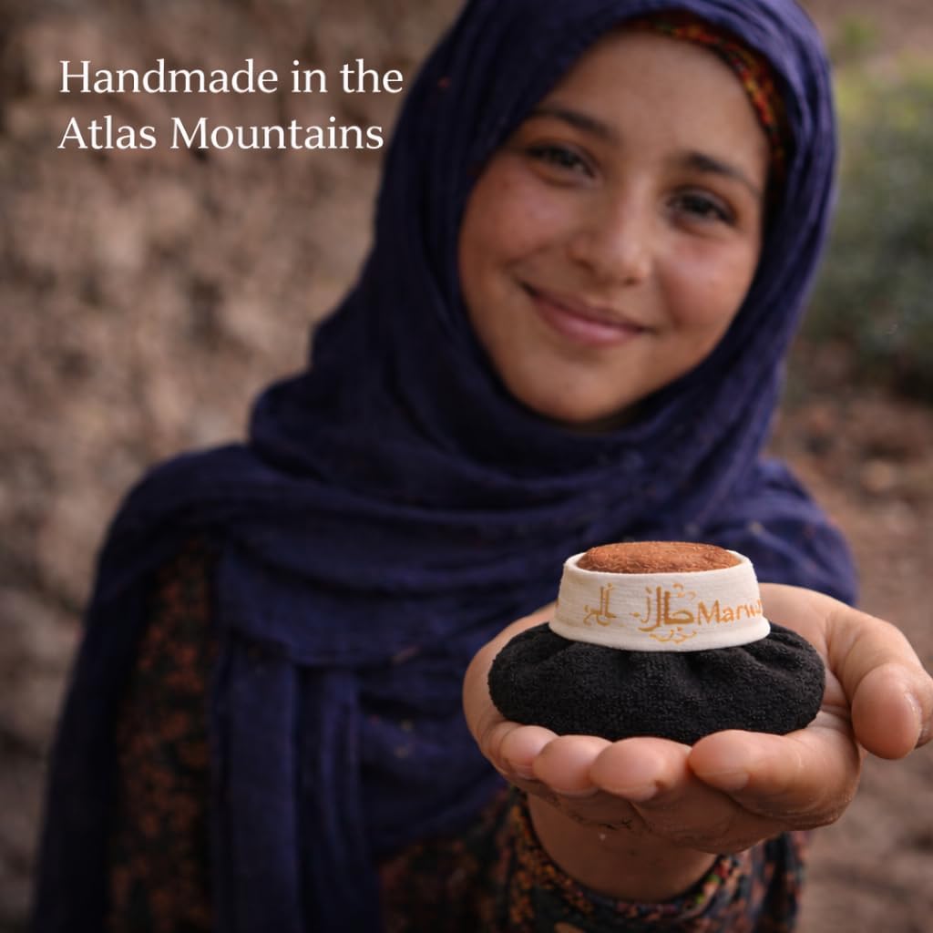 Moroccan Pumice Stone for Feet, Terracotta Callus Remover, Cracked Heels