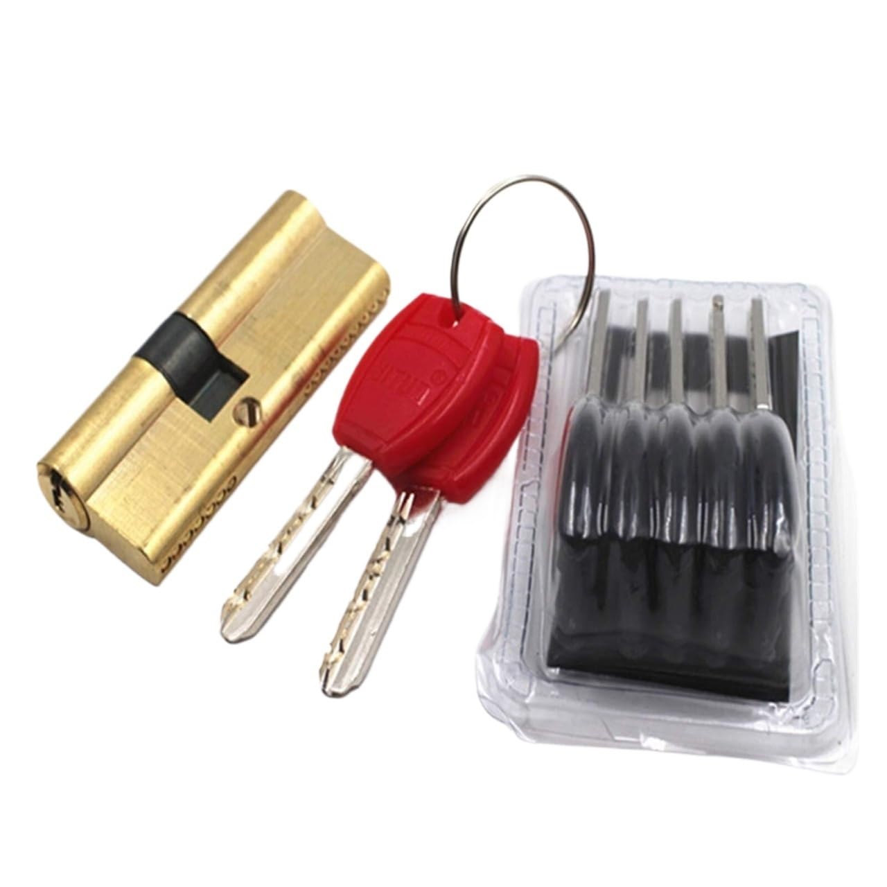 Wangshaowei 95(32.5 62.5) Barrel Lock 65 70 80 90 95 100 110Mm Lock Cylinder Ab Key Anti-Theft Brass Gate Door Handle Bedroom Extended(95(32.5 62.5))