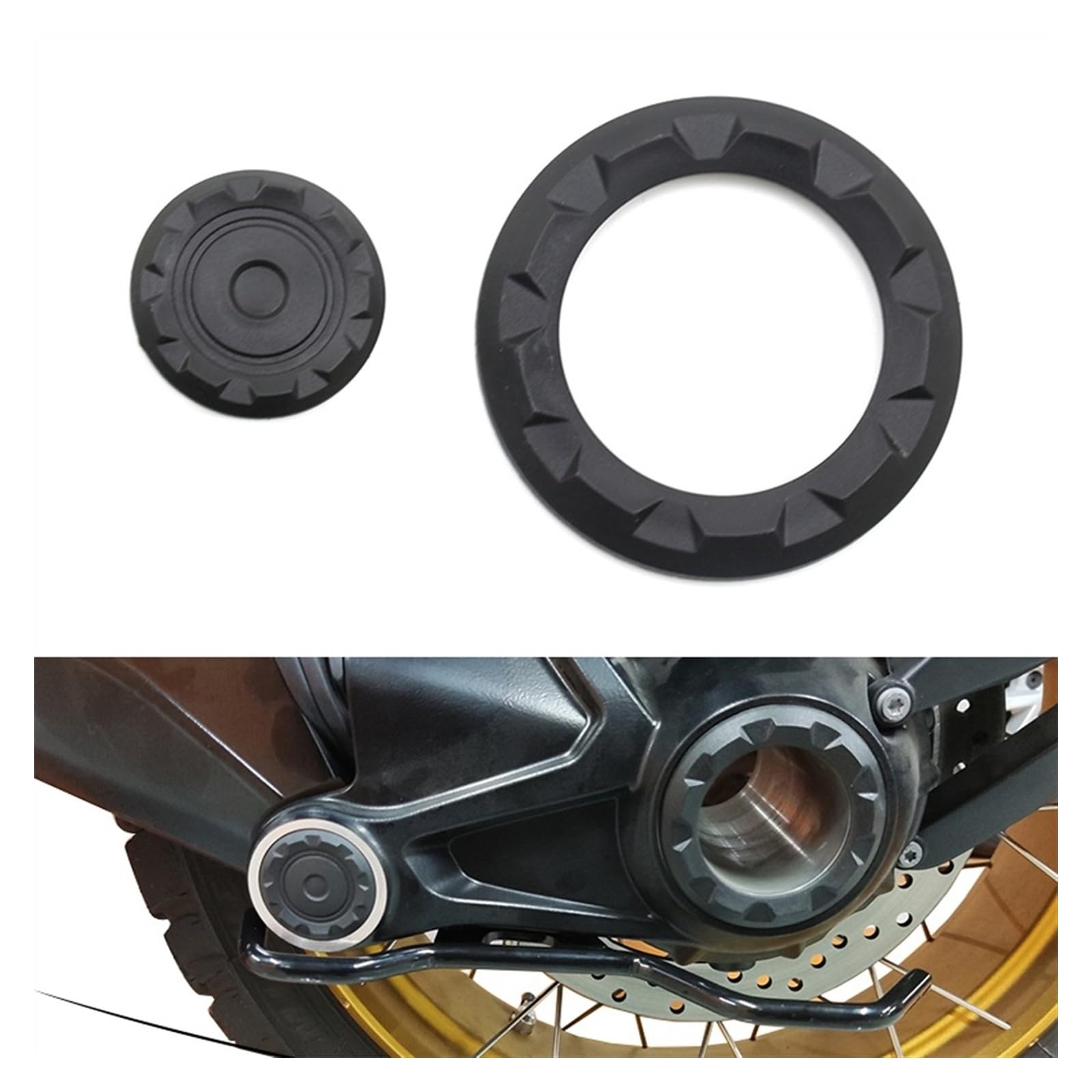 Couvercle d'arbre de transmission arrière de moto, couvercle de transmission d'extrémité finale de boîte de vitesses d'angle côté droit, protection compatible avec R 1200 GS R 1250 GS 2014-2023