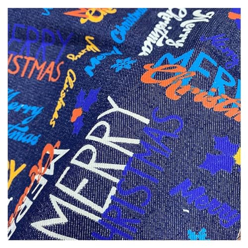 Tissu jean pour couture denim au mètre pour décoration intérieure et loisirs créatifs
