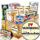 I love Nürnberg - Ostprodukte Set - Geschenk für Partner - Geschenkset DDR