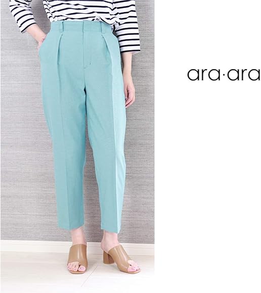 Amazon | [アラアラ] ara・ara パンツ レディース きれいめ オックス 