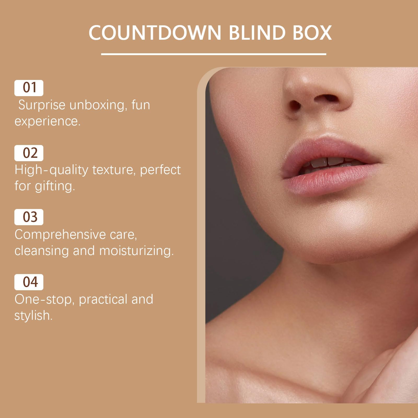 Adventskalender 2025 – 24 Türchen mit verwöhnenden Überraschungen, Weihnachtskalender mit Pflegeprodukten, Pflegeset für die Adventszeit, Beauty Geschenk für Frauen & Mädchen