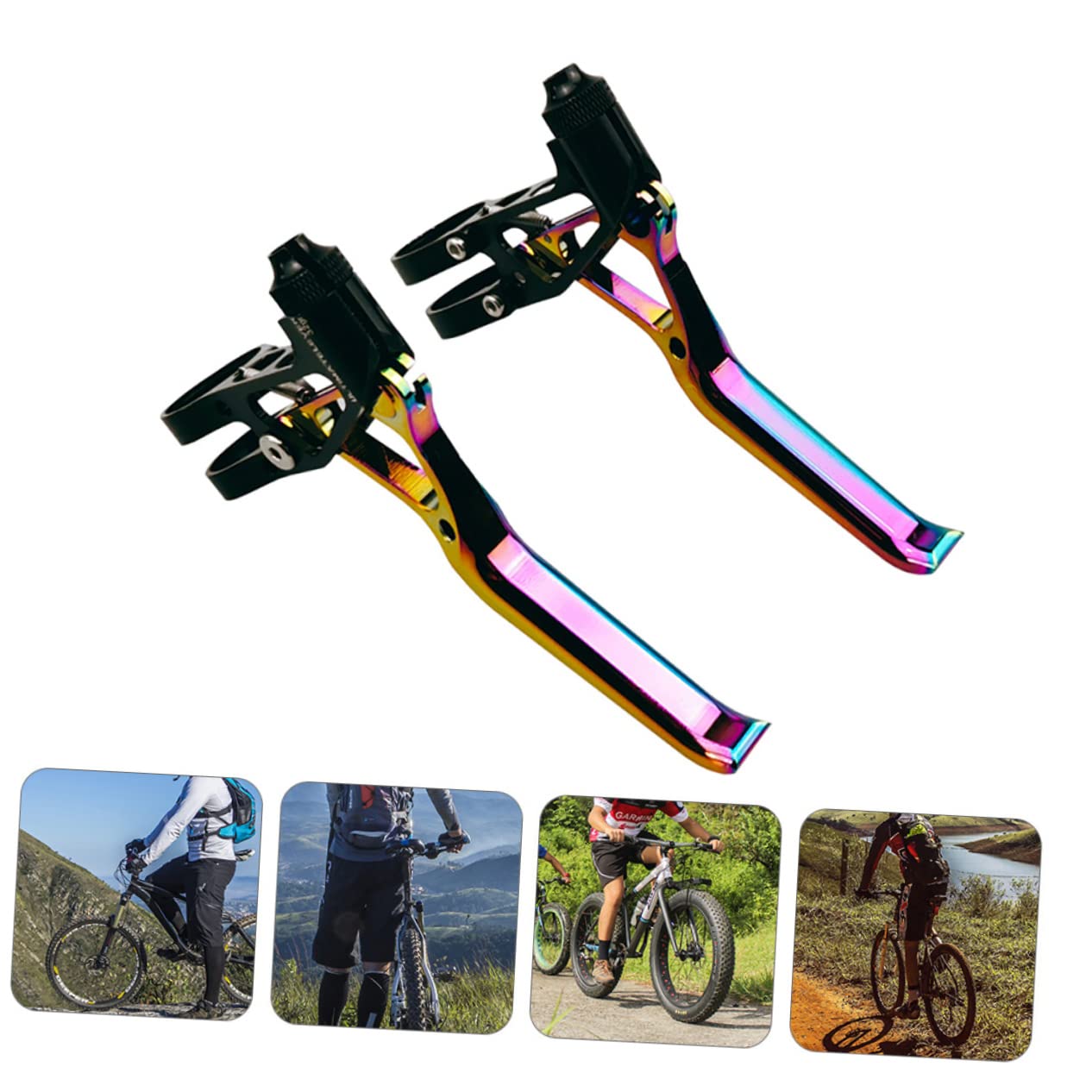 ifundom Leva Freno Bici in Lega Di Alluminio Accessori Bici Per Sostituzione Leve Freno Di Ricambio e Bici Da Montagna