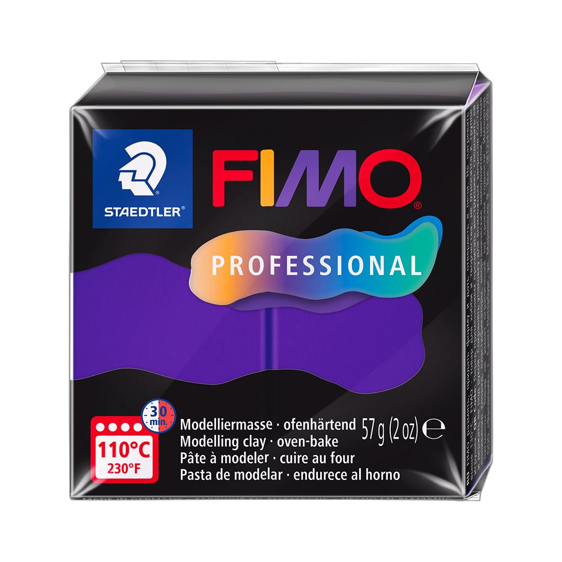 Fimo Purple Professional Modelling Clay 57G