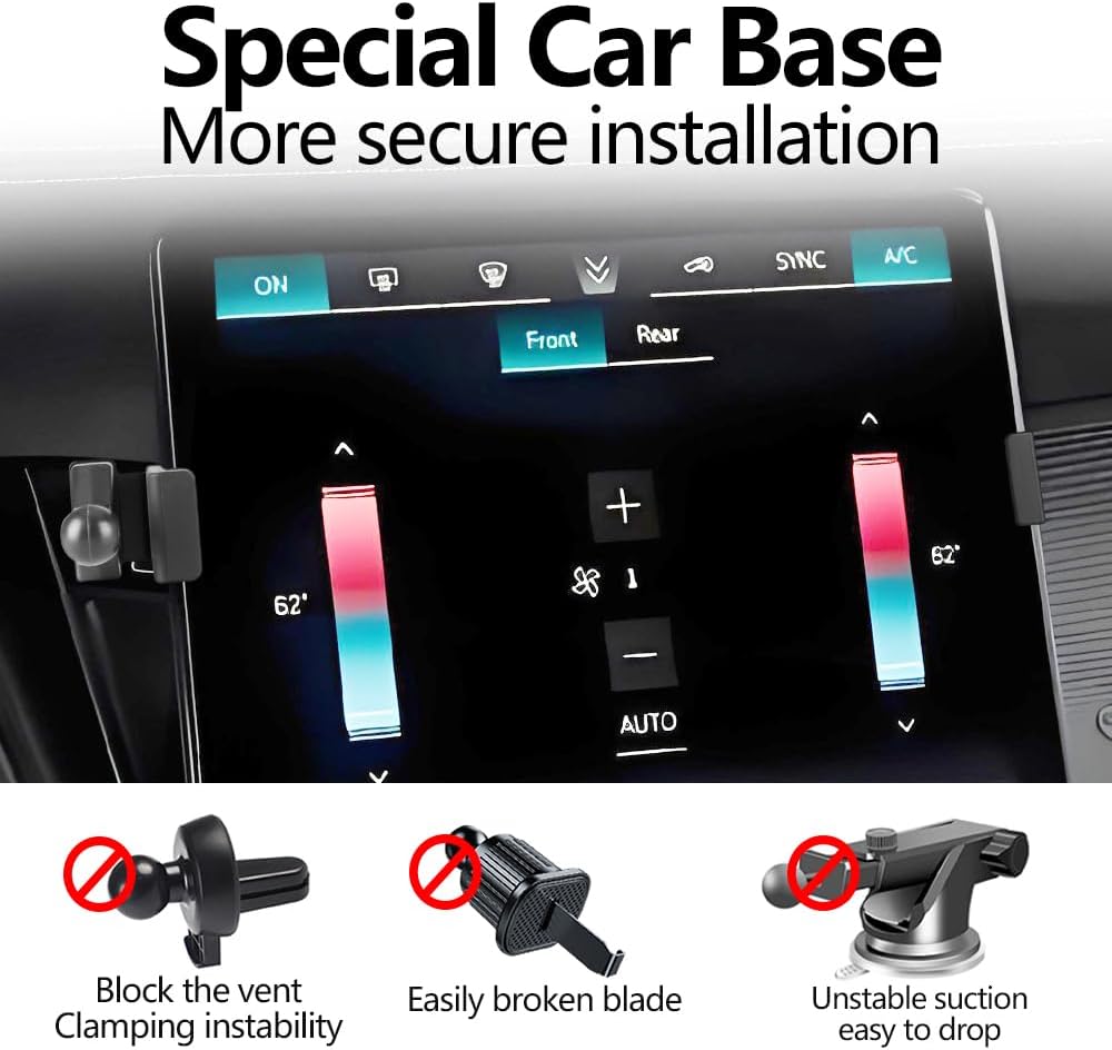 Car Magnetic Phone Mount for Cadillac Escalade 2025 2026 Auto Interior Accessories Best Cellphone Holder Mobile Cradle Cell Phones Navigation Charging Screen Magnet Stand Accessory