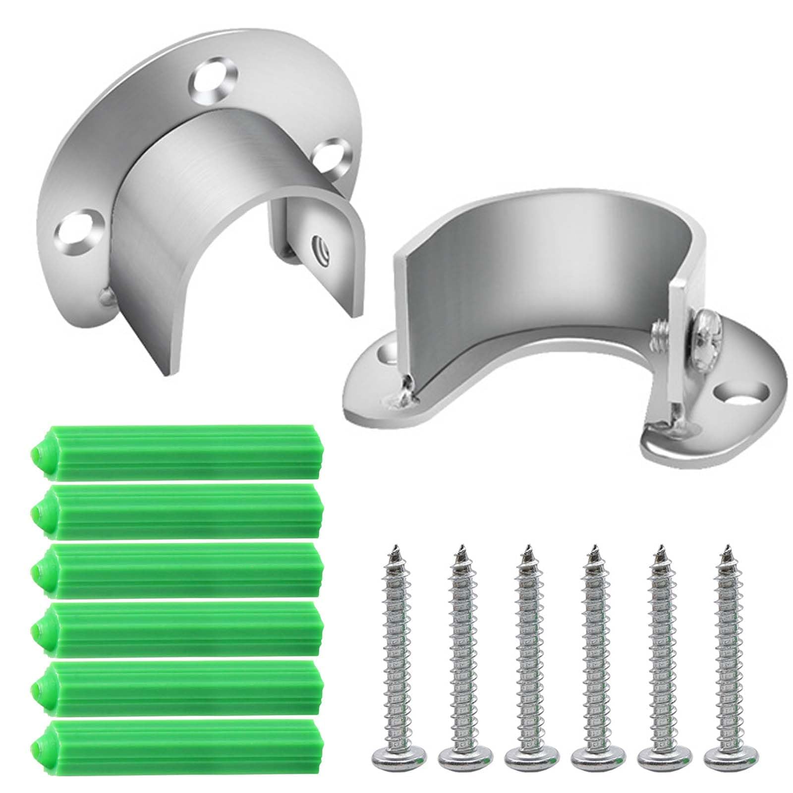 Amazon.co.jp: LIKENNY U字型フランジロッドホルダークロー