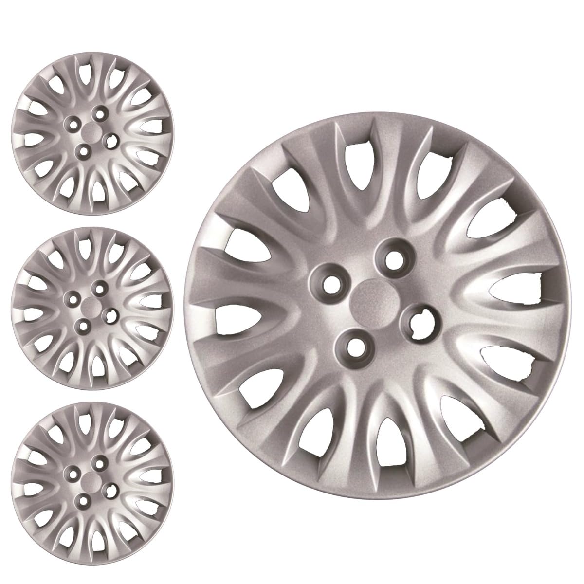 Murama Kit 4 Copricerchi Coppa Ruota 14 cod 1294 Copricerchi Auto e Moto