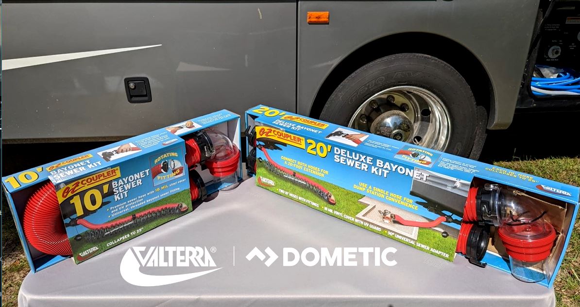 @K Amazon.com: Valterra EZ Coupler 20-Foot RV Sewer Hose Kit