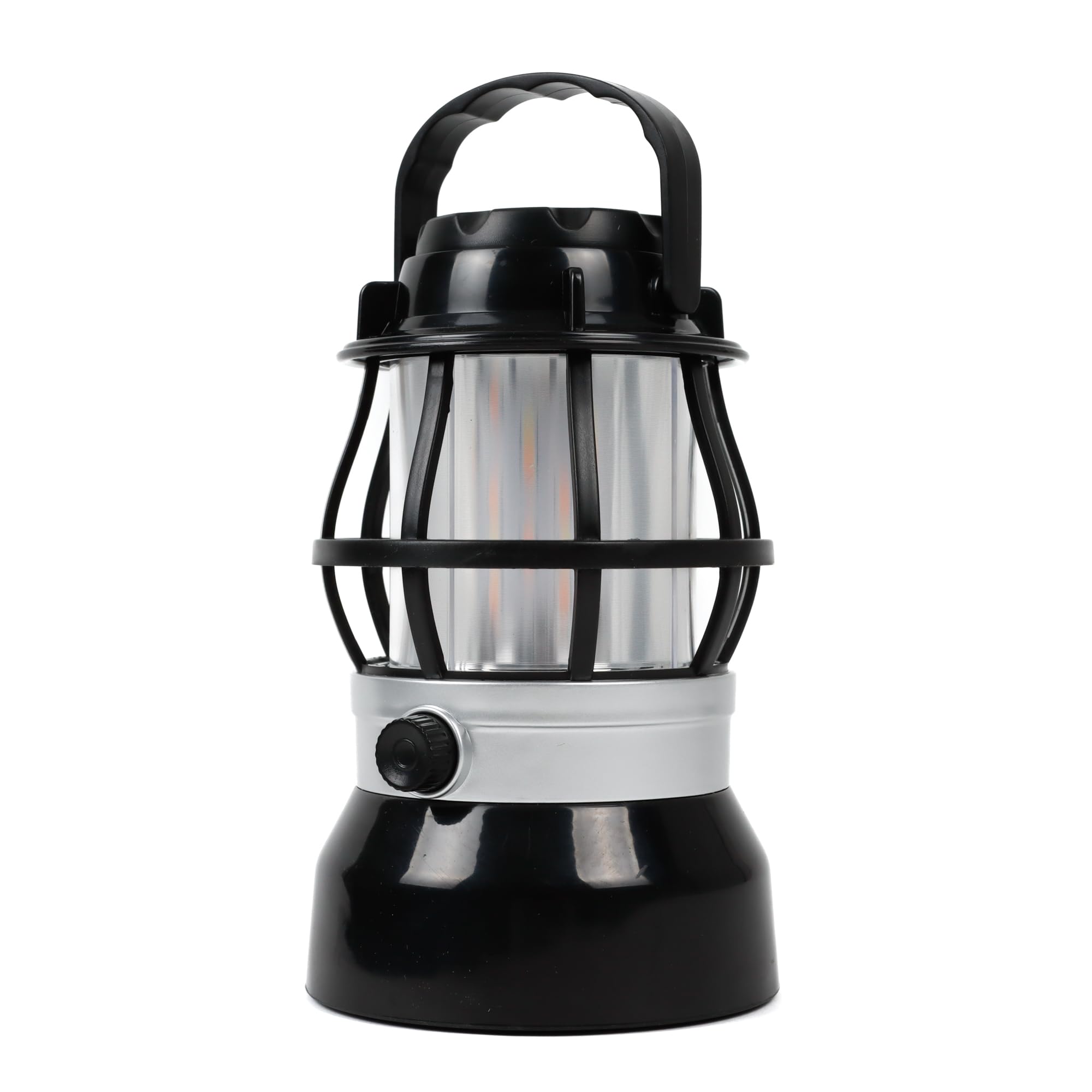Leisurewize Camping Lantern with Realistic Flame LED Effect / Bright White Light