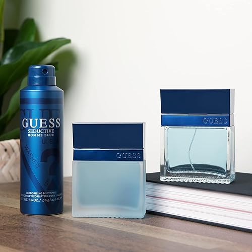 Miniatura 5 de GUESS Seductive Blue - Espray de colonia para hombre, 1.7 onzas líquidas.