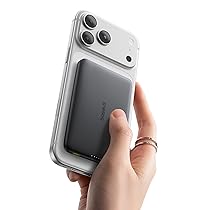 Baseus Picogo AM41 Power Bank, 10000mAh Qi2 Magsafe Powerbank 15W Wireless, Ultra Slim, Ricarica Rapida PD 27W, Magnetico Batteria Esterna per iPhone 17, 16, 15, 14, 13, 12, Nero