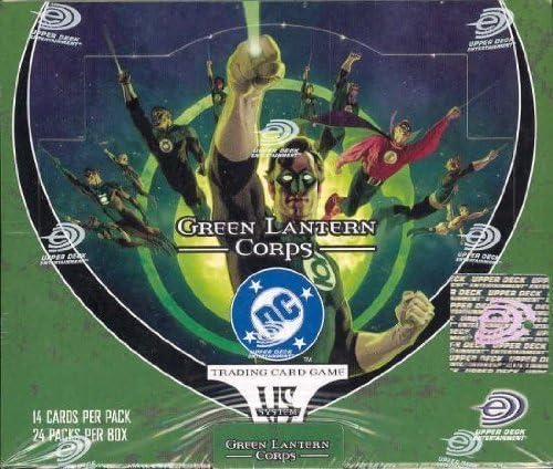 DC VS System Trading Card Game Green Lantern Corps Booster Box 24 Packs